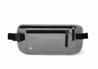 Nomair RFID Travel Waist Pouch — Waterproof, Anti‑Theft, Passport & Document Belt
