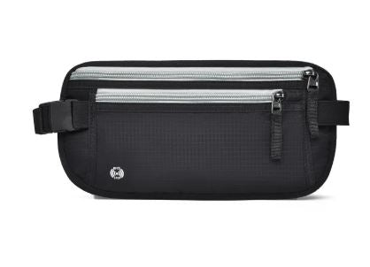 Nomair RFID Travel Waist Pouch — Waterproof, Anti‑Theft, Passport & Document Belt