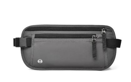 Nomair RFID Travel Waist Pouch — Waterproof, Anti‑Theft, Passport & Document Belt