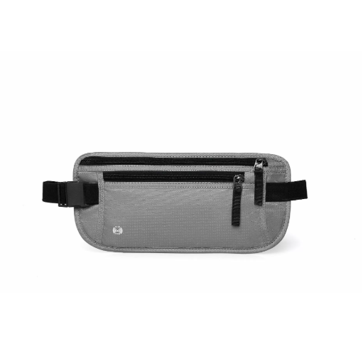Nomair RFID Travel Waist Pouch — Waterproof, Anti‑Theft, Passport & Document Belt