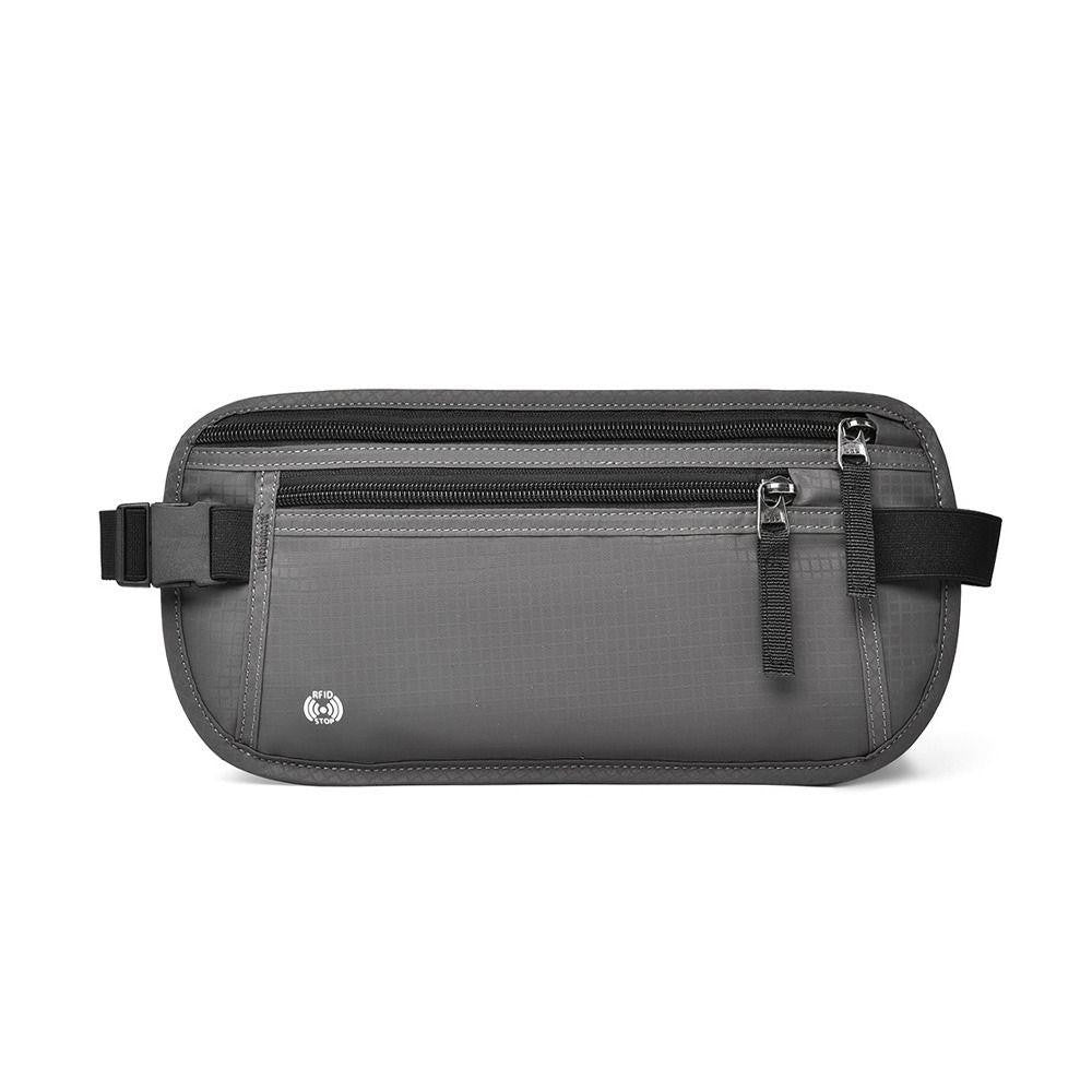 Nomair RFID Travel Waist Pouch — Waterproof, Anti‑Theft, Passport & Document Belt