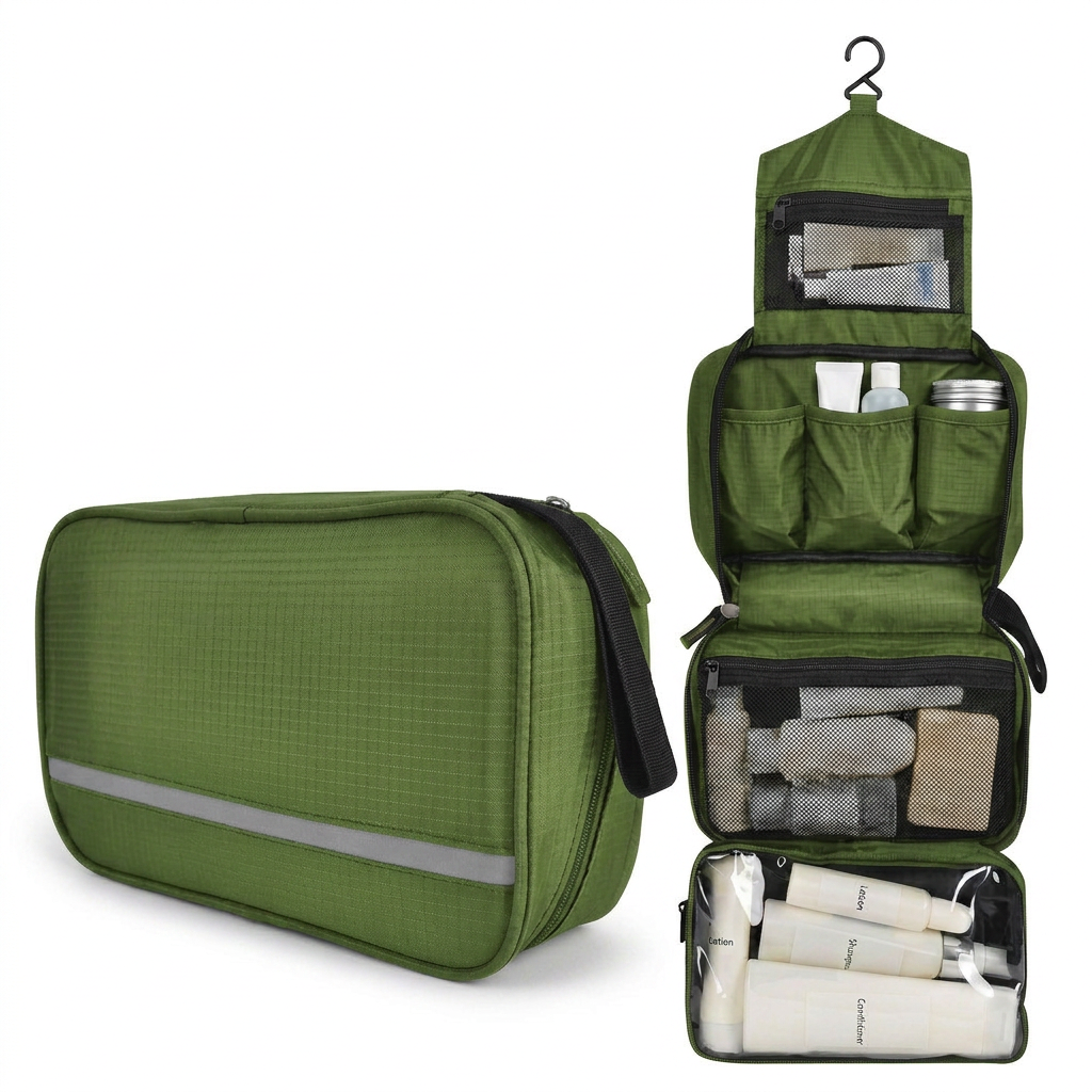 Nomair Compact Waterproof Hanging Toiletry Bag