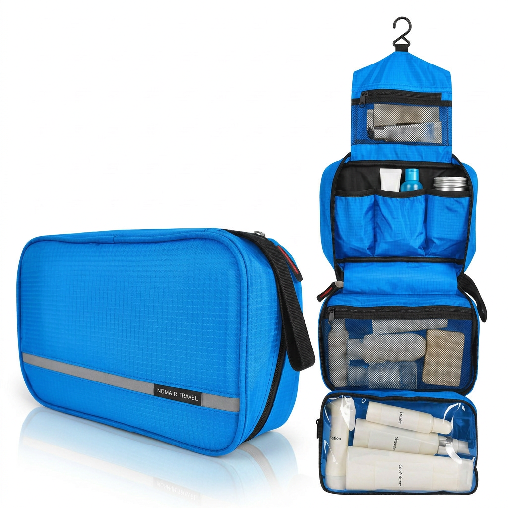 Nomair Compact Waterproof Hanging Toiletry Bag