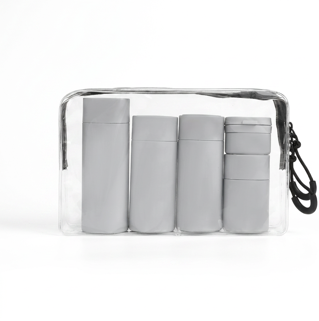 Nomair Travel Bottle Set — TSA‑Approved, Leak‑Proof Design